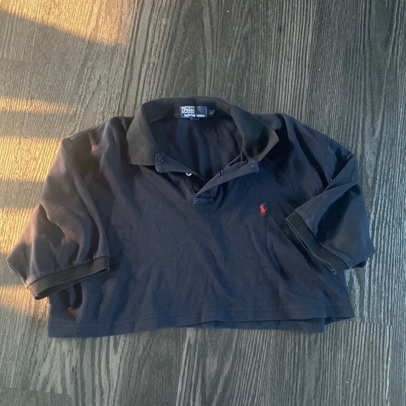 🍍POLO BY RALPH LAUREN 🍍CROP TOP🍍SIZE LARGE 🍍 - Picture 1 of 3